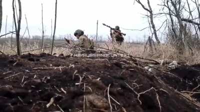 Video from a Russian soldier. “It’s not a funny situation for a RPG recipient, it’s when your shell doesn’t come out, or when it’s such a mess, like in the video, but the fact is that gunpowder is a motherf*cker, well, the way of storing it's not correct,