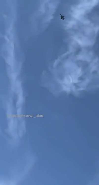 UA POV: F-16 flying over Ukraine