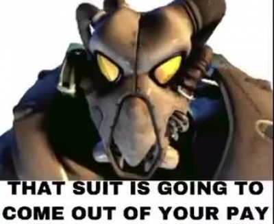 😌✨All trans people are valid, except those who are missing their power armor.✨😌
