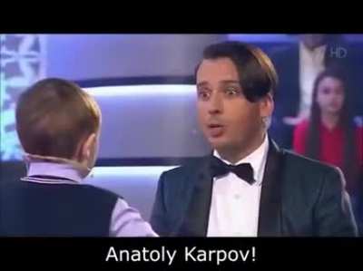 Mortal Kombat: Misha Osipov (Lichess 1370) vs Anatoly Karpov (FIDE 2617)