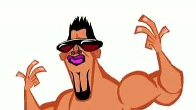 He