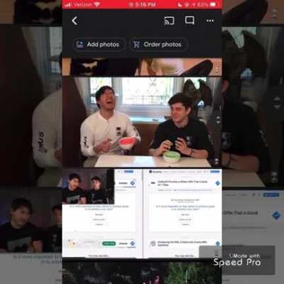 I took a screenshot of every Unus Annus video to help remember the channel by. I love some of the shots I captures that really show the energy, love, and laughter of the boys. I&rsquo;m going to miss this channel!