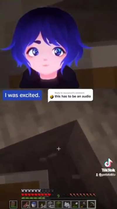 someone was excited about the new update