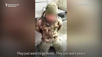 Captured Russian soldiers admit to being lied to about the true reasons for them being at the border of Ukraine. "We were told it was military exercises; no one ones to be here"