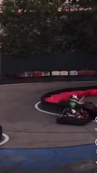 Go-karting gone wrong