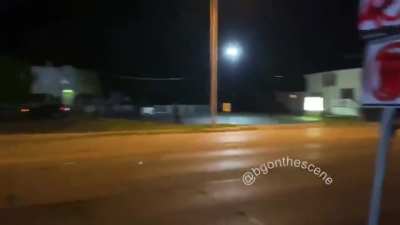 WCGW by chasing a man with a rifle
