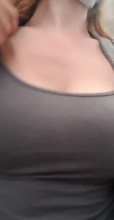 Flashing in walmart again 😊 [F]