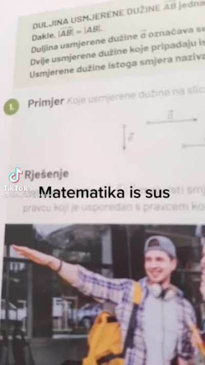 Croatian math book