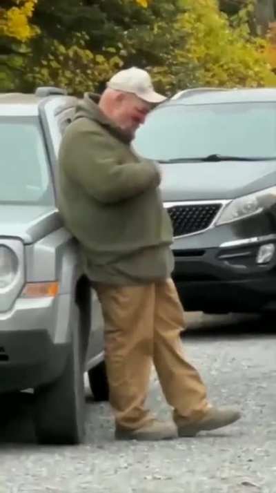 Old dude Fucked around and found out