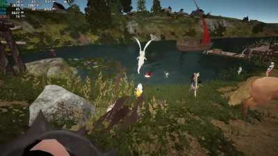 Just casually fishing when BDO decided to jumpscare me