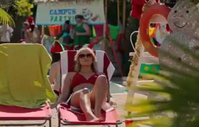 Liv sunbathing