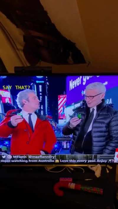 WCGW Taking too many shots while hosting the news?
