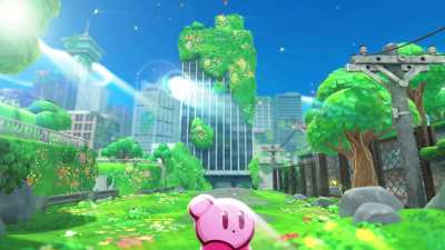 Kirby and The Forgotten land reveal be like