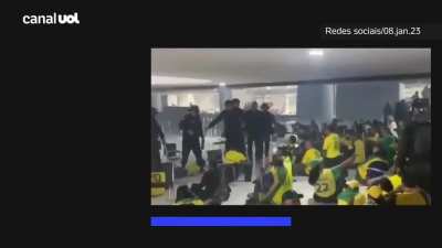 How the Brazilian police dealt with the January 8th Terrorists