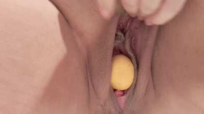 Got the oranges for Christmas stockings, but stuffed them down the wrong hole...