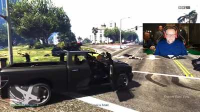Ned Luke&rsquo;s (Michael) streams are fucking something else man.