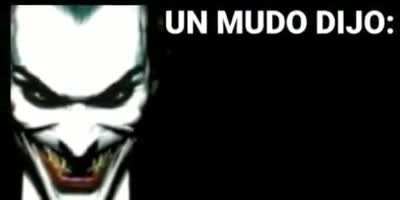 Un mudo dijo