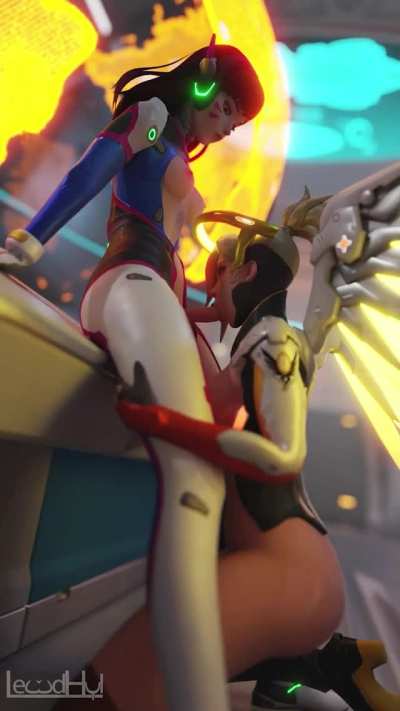 Mercy Sucking Off D.Va