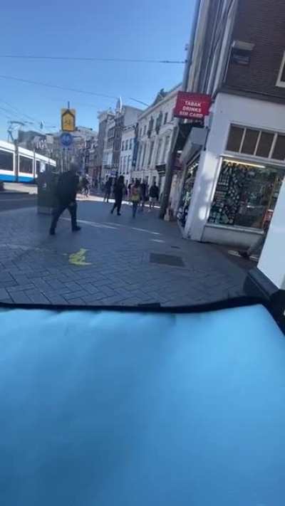 Fight in Amsterdam
