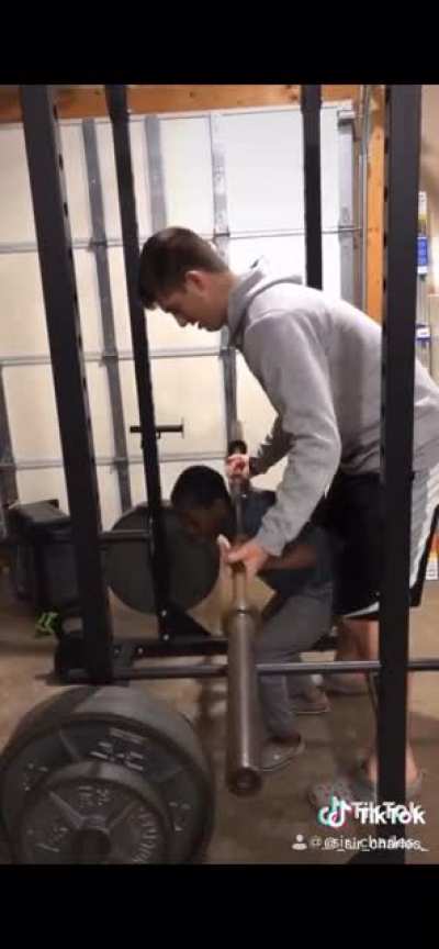 This poor kid needs better training