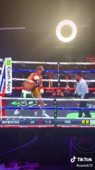 Sums up the fight or should i say spar. Nothing to see here