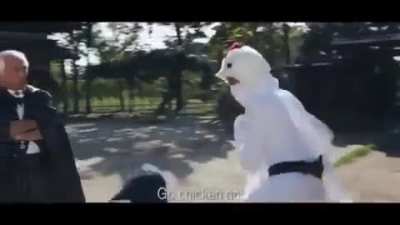 Chicken attacc