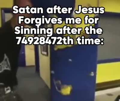 Satan&rsquo;s a loser bro 😭🙏