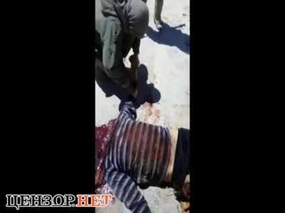 The entire execution from syria
