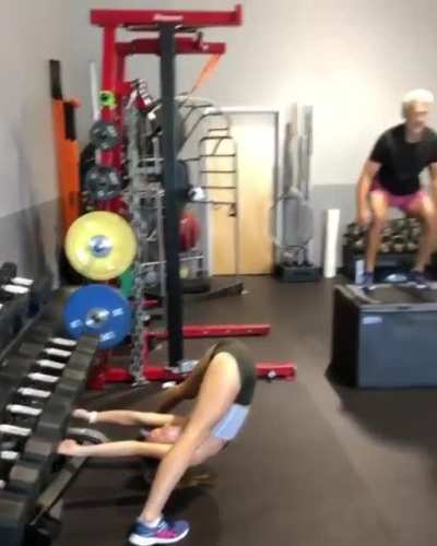 Gym distractions