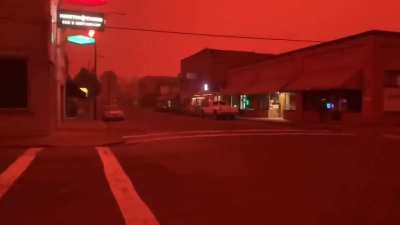 It's a whole lotta red in Portland