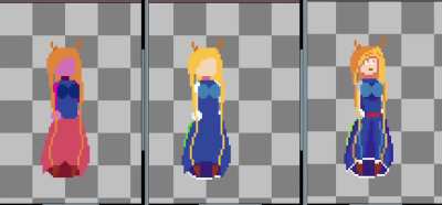 Tohru jump animation &mdash; full pixel art process &mdash; give it an upvote if you like