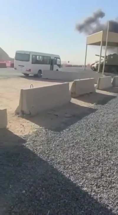 Iranian Arash-2 drone struck the US Base &ldquo;Camp Buehring&rdquo;, Northwestern Region of Kuwait.