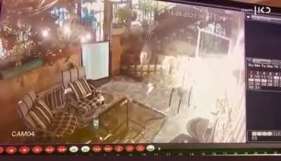 The moment Jana Kiswani (16) was shot by Israeli police inside her house in Sheikh Jarrah