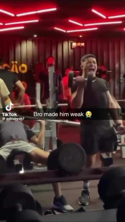Kylian mbappe gym look alike