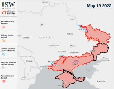 The Critical Threats project, together with the Institute for the Study of War, created an interactive map &ndash; the first 200 days of Russia's invasion of Ukraine. From April to September 12, Ukrainian troops liberated more than 60 thousand square kilometers