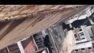 HMFT after I wake up from a building rooftop and almost make it to the "living" room but nahh Hospital it is.