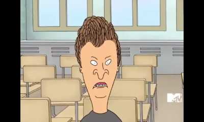 "So let the learning begin." (Beavis &amp;amp; Butthead S08E11 School Test)