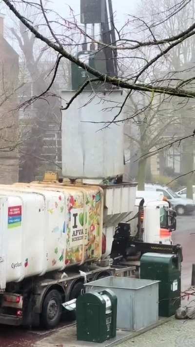 The trash receptacles of the Netherlands