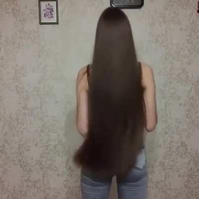 When she turned around, you expected it was going to be a man in a wig. . . didn't you?