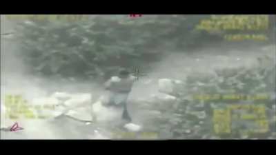 Saudi Air Force bombs Houthis vehicle and position in Yemen/saada