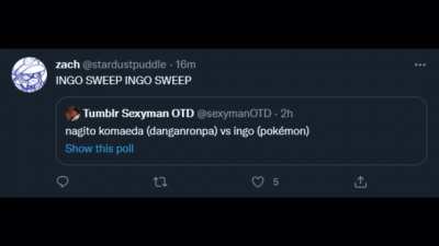 INGO SWEEP!