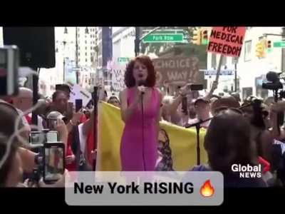 New York no mandate on vaccine outcry