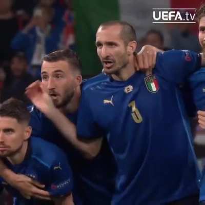 Chiellini admits he jinxed England's last penalty by screaming "KIRICOCHO", an ancient argentinian mith.