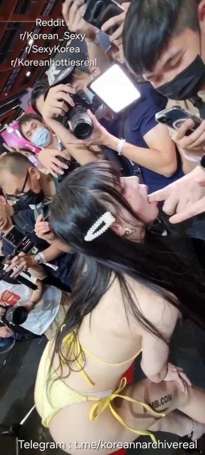 Korean model gone wild