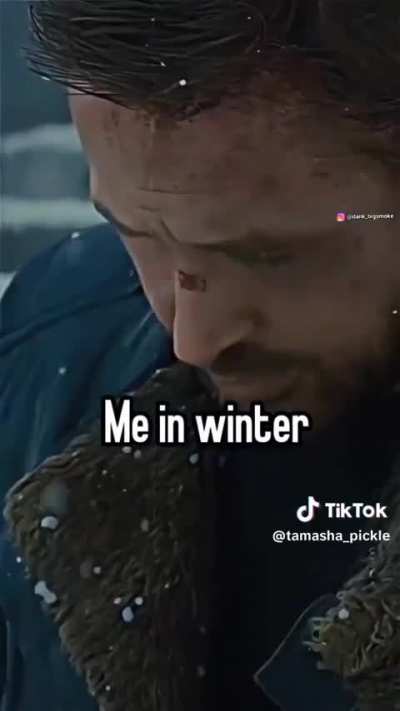 Me this winter (I&rsquo;m going to die alone) 