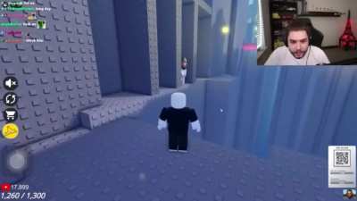 Roblox parkour game in which you have to scream to jump