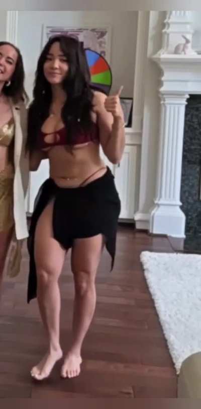 Cinna swimsuit fashion show w/ ExtraEmily &amp;amp; Maya - July 2025