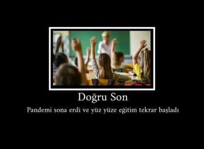 Online eğitim t&uuml;m sonlar