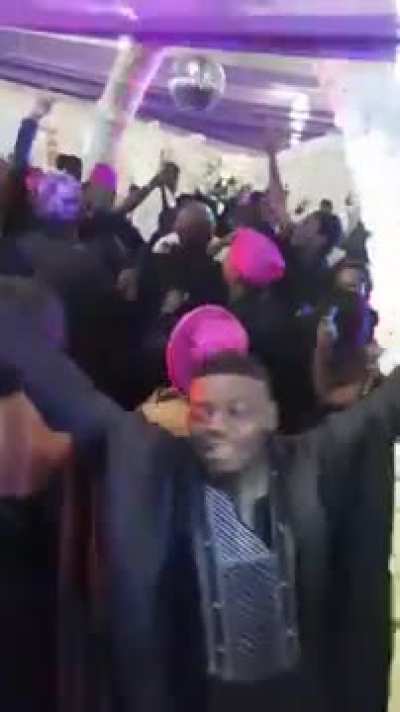 Nigerian wedding reception rocks to Toxicity by System of A Down