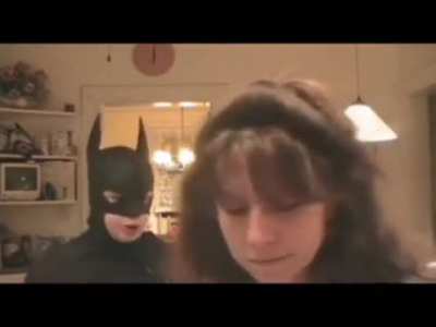 I am batman(cute kid version)